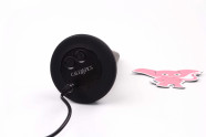 Bionic Beaded Rimming vibrációs análdugó rotáló golyókkal (14,3 cm)