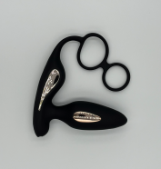 Vibrációs análdugó Loop erekciós gyűrűvel és távirányítóval