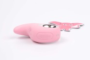 Pulzáló és vibrációs csiklóstimulátor Rhytm Rider (9 cm)