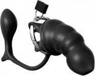 Fantasy Cage erényöv análdugóval férfiaknak