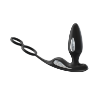 Vibrációs análdugó Loop erekciós gyűrűvel és távirányítóval