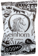 Einhorn Condoms: Rückkehr der Spermamonster, 7 condoms in the chips bag