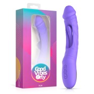 GOOD VIBES ONLY - Flax Rezgő dildo G-pont stimulálóval