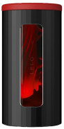 LELO F1S V2 interaktív maszturbátor, fekete / piros
