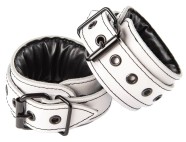 Fehér bőrből készült bilincs Sexy Elephant – Aria Wrist