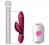 Vibrátor Chic Girl kiemelkedéssel, konzerv