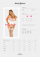 Megszállott fűző Amor Blanco