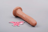 Valósághű vibrátor Hot Stud (18 cm)
