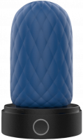 Maszturbátor melegítő állvánnyal Aetheric Cup (11,5 cm) + ajándék erekciós gyűrű