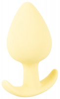Cuties Yellow Pastel szilikon análdugó