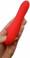 Szilikon vibrátor Flute (18 cm)