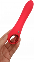 Szilikon vibrátor Flute (18 cm)