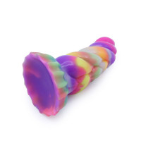 Világító dildó tapadókoronggal Unicorn Horn (17 cm)