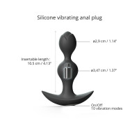 Vibrációs anális gyöngysor Twinny Bud (11,2 cm)