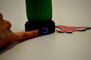 Maszturbátor melegítő állvánnyal Empyrean Forge Tube (19 cm) + ajándék erekciós gyűrű