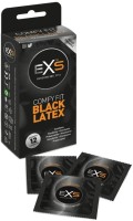EXS Blatex – fekete óvszerek (12 db)
