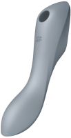 SATISFYER - CURVY TRINITY 3 AIR PULSE VIBRATOR GREY
