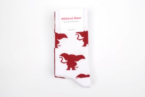 Merch – játékos elefánt zoknik Sexy Elephant (3 db)