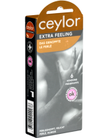 Ceylor Single: Extra Feeling, 6 dotted condoms
