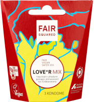 Fair Squared Single: Love*r Mix condoms