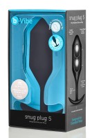 B-VIBE SNUG PLUG 5 FEKETE