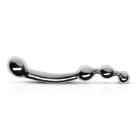 SINNER GEAR UNBENDABLE Bűnös - Többstimulatív Pleasure Wand Fém Anális Dildo