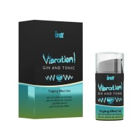 Vibrációs gél gin és tonic ízesítéssel légmentesen záró palackban 15 ml + doboz
