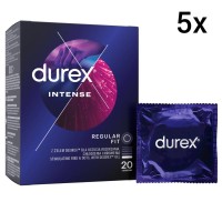Durex Intense Orgasmic – bordázott óvszerek (10 db)
