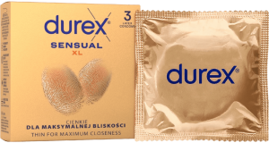 Durex Sensual – XL óvszerek