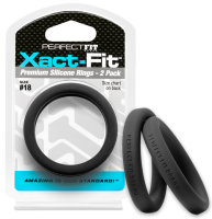 PerfectFitBrand Xact-Fit - Cockring 2-Pack