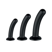 Nexus - Dilator Set Silicone Anal Dildos - Black
