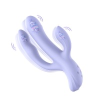 Hármas vibrátor Triple Bliss (22,7 cm)