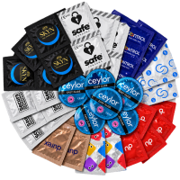 Extra síkosított óvszerkészlet – Extra Wet Pack (64 db)