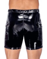 Black Level Vinyl Shorts
