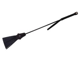 ROUGE Leather Tasselled Riding Crop