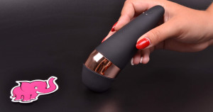 Satisfyer Pro 3 vibrációs nyomású vibrátor, kézben