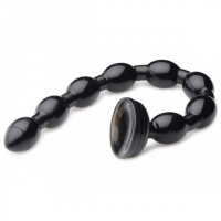 XXL anális golyók tapadókoronggal Xtreme Black (50,2 cm)