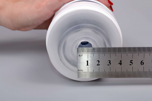Tenga Aero Silver Ring maszturbátor, méretei