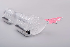 Fejtől fejig rezgő kétoldalas maszturbátor (26,5 cm)
