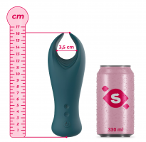 Szarvasbogár vibráló páros maszturbátor (16,2 cm)