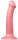 Strap-on-me dildó tapadókoronggal Metallic Shine M (18 cm)