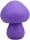 Mushroom Vibe szilikon vibrátor, lila