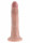 Valósághű vibrátor Hot Stud (18 cm), világos testszínű